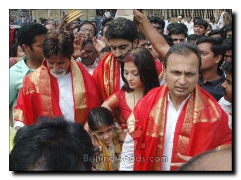 Aish and Abhi at Thirupathi - Gallery