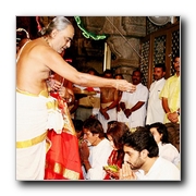 Aish and Abhi at Thirupathi - Gallery