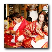Aish and Abhi at Thirupathi - Gallery
