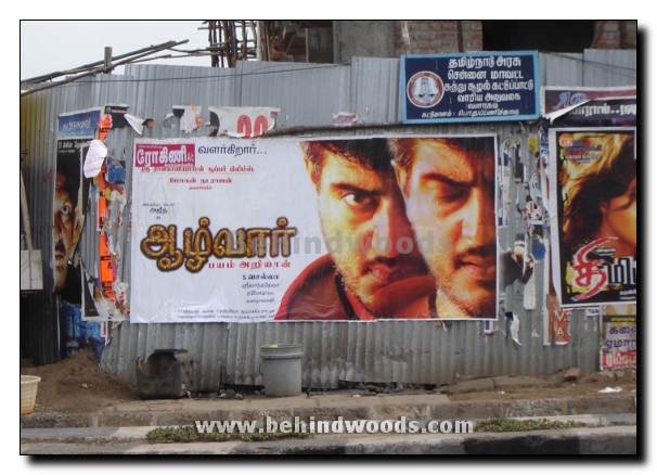 Aalwar posters rocking the city!! 