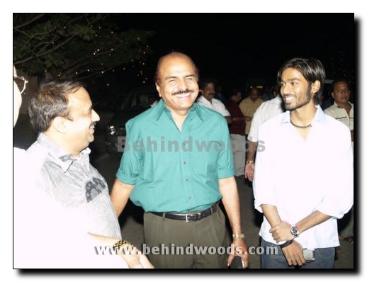 Dhanush and Sneha for Pudupet in Telugu