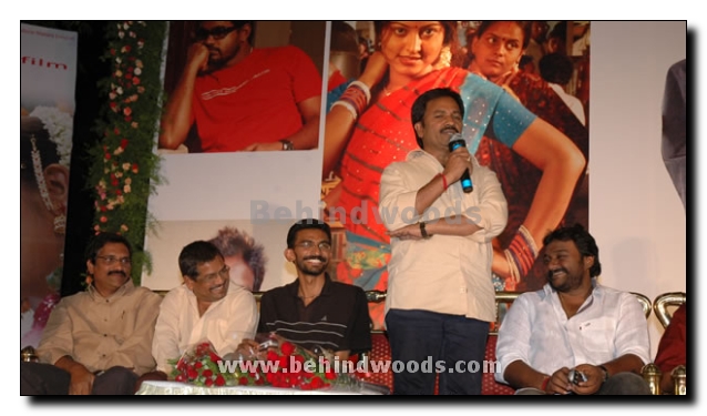 Dhanush and Sneha for Pudupet in Telugu