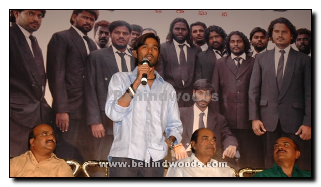 Dhanush and Sneha for Pudupet in Telugu