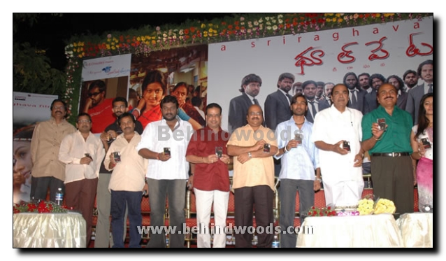 Dhanush and Sneha for Pudupet in Telugu