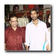 Dhanush and Sneha for Pudupet in Telugu