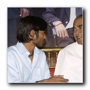 Dhanush and Sneha for Pudupet in Telugu