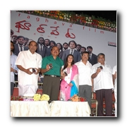 Dhanush and Sneha for Pudupet in Telugu