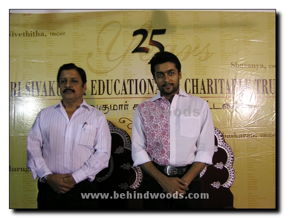 Sivakumar and Surya: It's the time for Charity!!