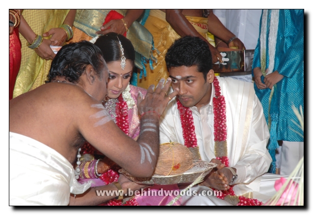 Surya-Jyothika walk down the aisle