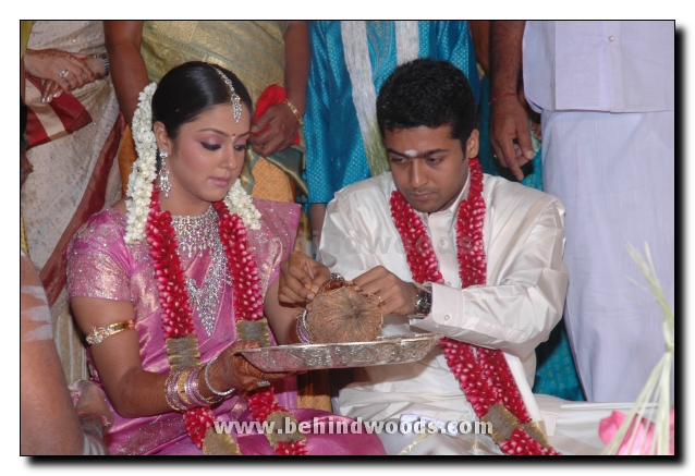 Surya-Jyothika walk down the aisle