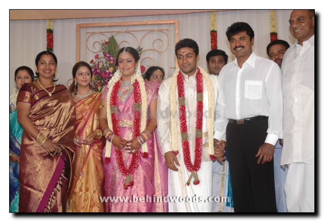 Surya-Jyothika walk down the aisle