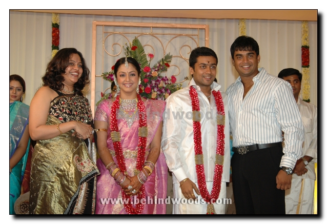Your favourite stars with Surya-Jo couple