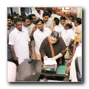 Vijayakanth's assembly debut in pics