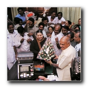 Vijayakanth's assembly debut in pics