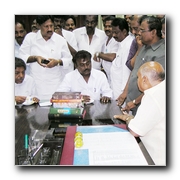 Vijayakanth's assembly debut in pics