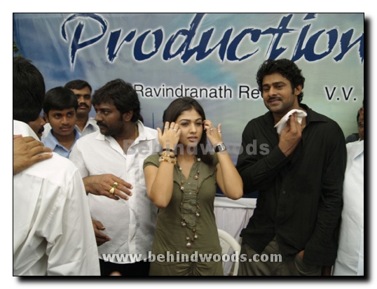 Nayantara At Hyderabad