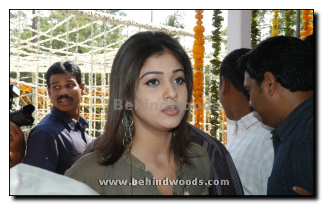 Nayantara At Hyderabad