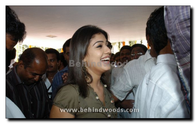 Nayantara At Hyderabad