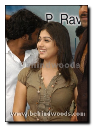 Nayantara At Hyderabad