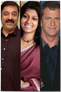 Kamal Haasan, Nandita Das  & Mel Gibson