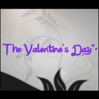 The valentine's day