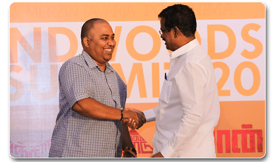 C.V.Kumar AT BEHINDWOODS GOLD SUMMIT 2013 FILM AWARDS