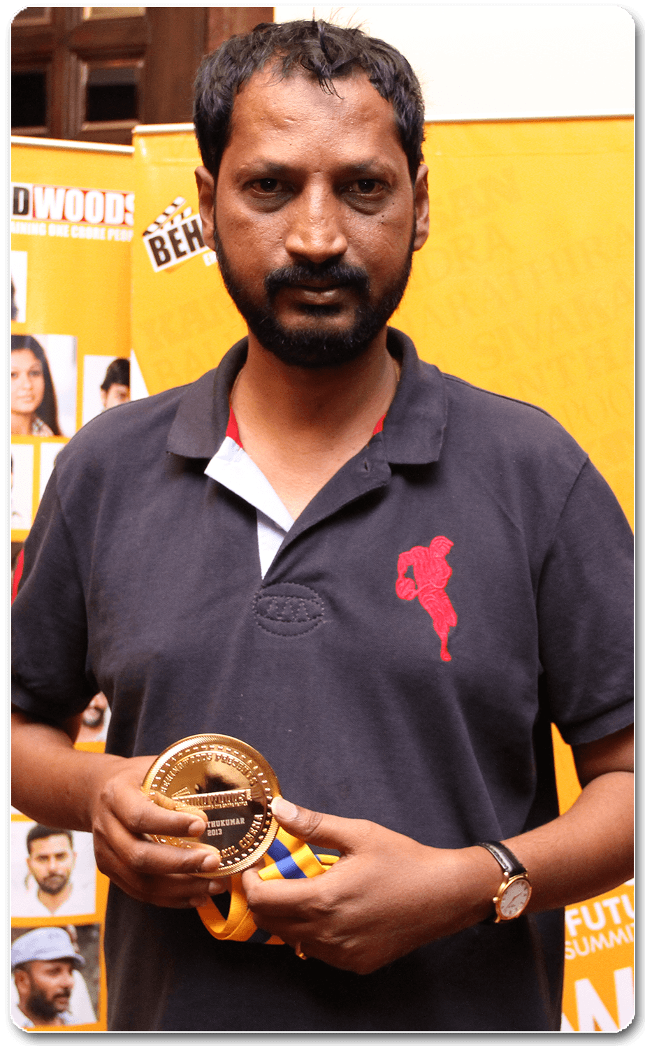 Na.Muthukumar AT BEHINDWOODS GOLD SUMMIT 2013 FILM AWARDS