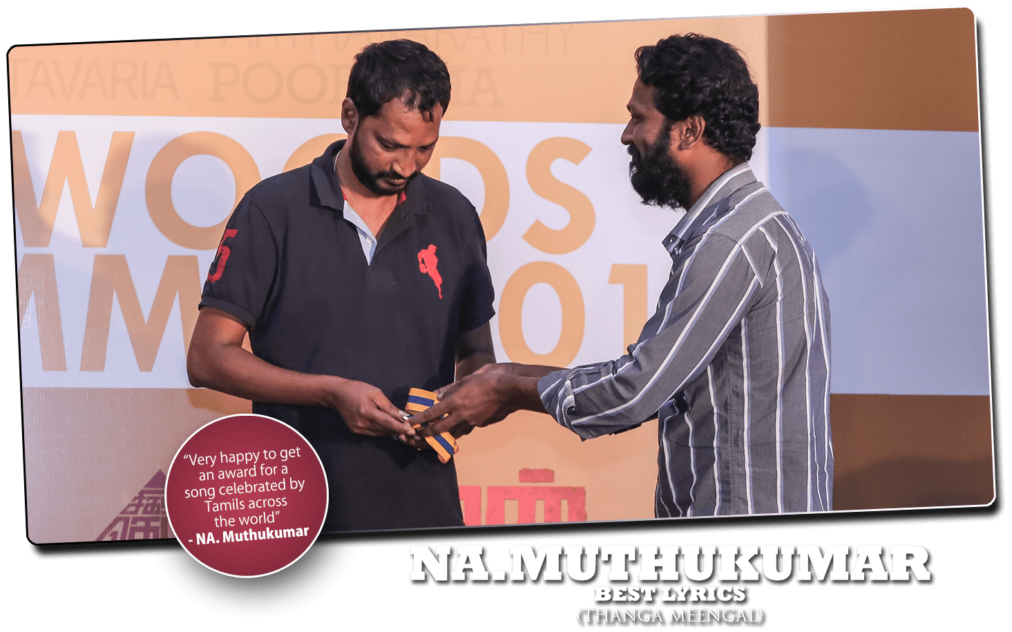NA.MUTHUKUMAR - Behindwoods Gold Medal Winner 2013
