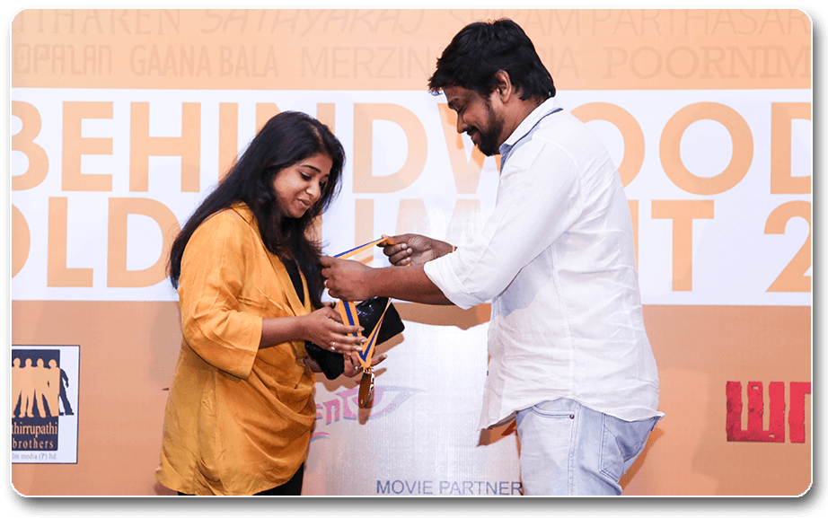 Poornima AT BEHINDWOODS GOLD SUMMIT 2013 FILM AWARDS