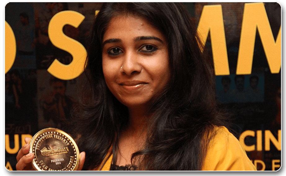 Poornima AT BEHINDWOODS GOLD SUMMIT 2013 FILM AWARDS