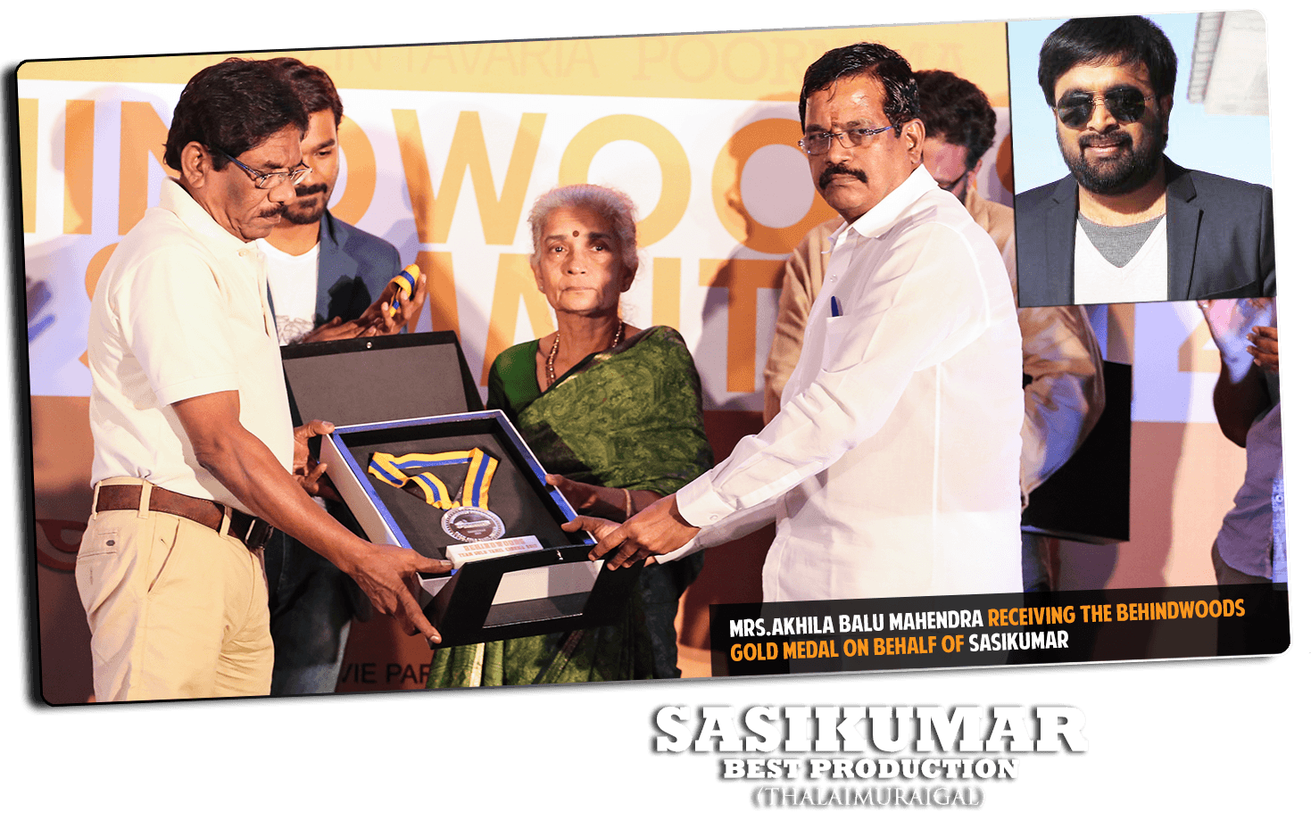 SASIKUMAR - Behindwoods Gold Medal Winner 2013