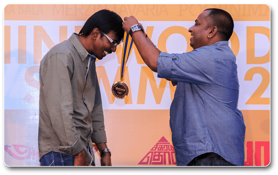 Sathyaraj AT BEHINDWOODS GOLD SUMMIT 2013 FILM AWARDS