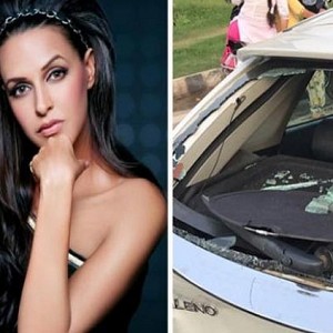 Popular actress meets with an accident - ''A 3 car horrible collision''