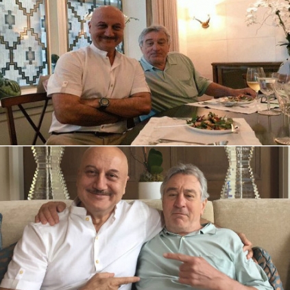 Robert De Niro invited Anupam Kher for lunch to his house