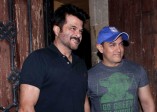 Aamir Khan visit Anil Kapoor's residence