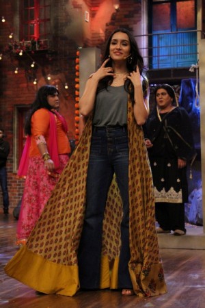 Haseena Parkar At Set Of The Drama Company
