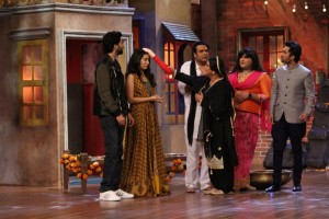 Haseena Parkar At Set Of The Drama Company