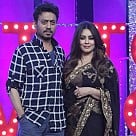 Irfan Khan and Mahima Chaudhary on the sets of NDTV Prime's Ticket to Bollywood