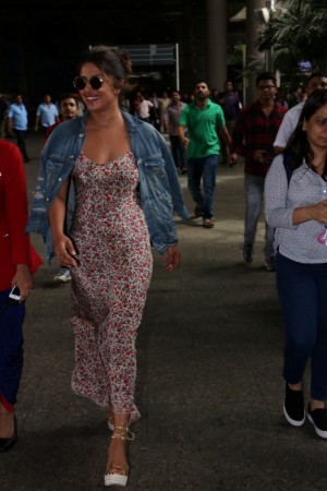 Priyanka Chopra Spotted At Airport