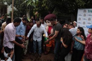 Tree Plantation & Initiative By MCGM & Bhamla Foundation With Sanjay Dutt