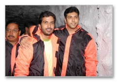 Film stars at Abirami Mega Mall  Images