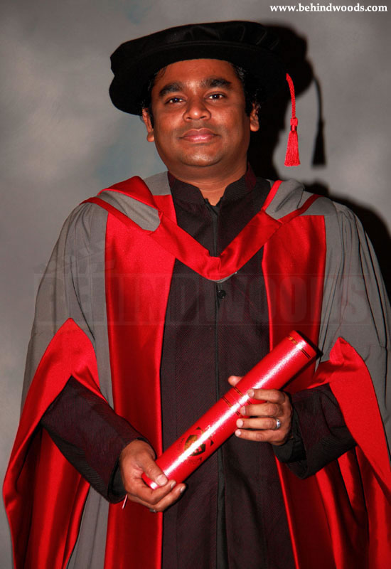 AR Rahman @ Middlesex University - Images