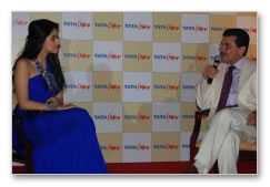 Asin dines with Tatasky winner - Images