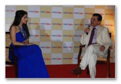Asin dines with Tatasky winner - Images