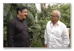 Kamal calls on K Balachander - images 