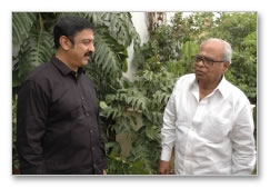 Kamal calls on K Balachander - images 
