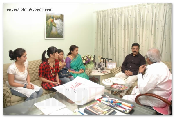 Kamal calls on K Balachander - images 