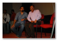 Kamal Haasan Meets French Writer & Director Jean Claude Carriere  Images