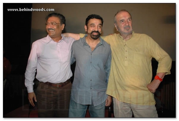 Kamal Haasan Meets French Writer & Director Jean Claude Carriere  Images