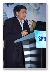 Neha Dhupia at the Samsung Event